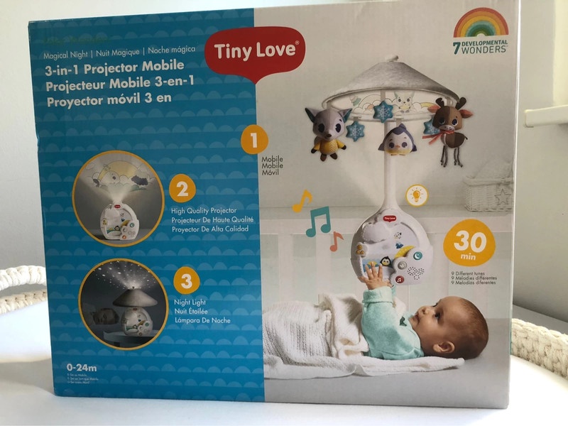 Hudební kolotoč nad postýlku Tiny love 3 v 1 - 5