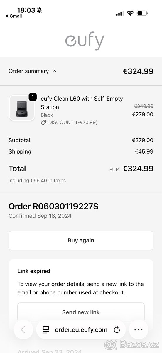 Robotický vysavač eufy Clean L60 - 5