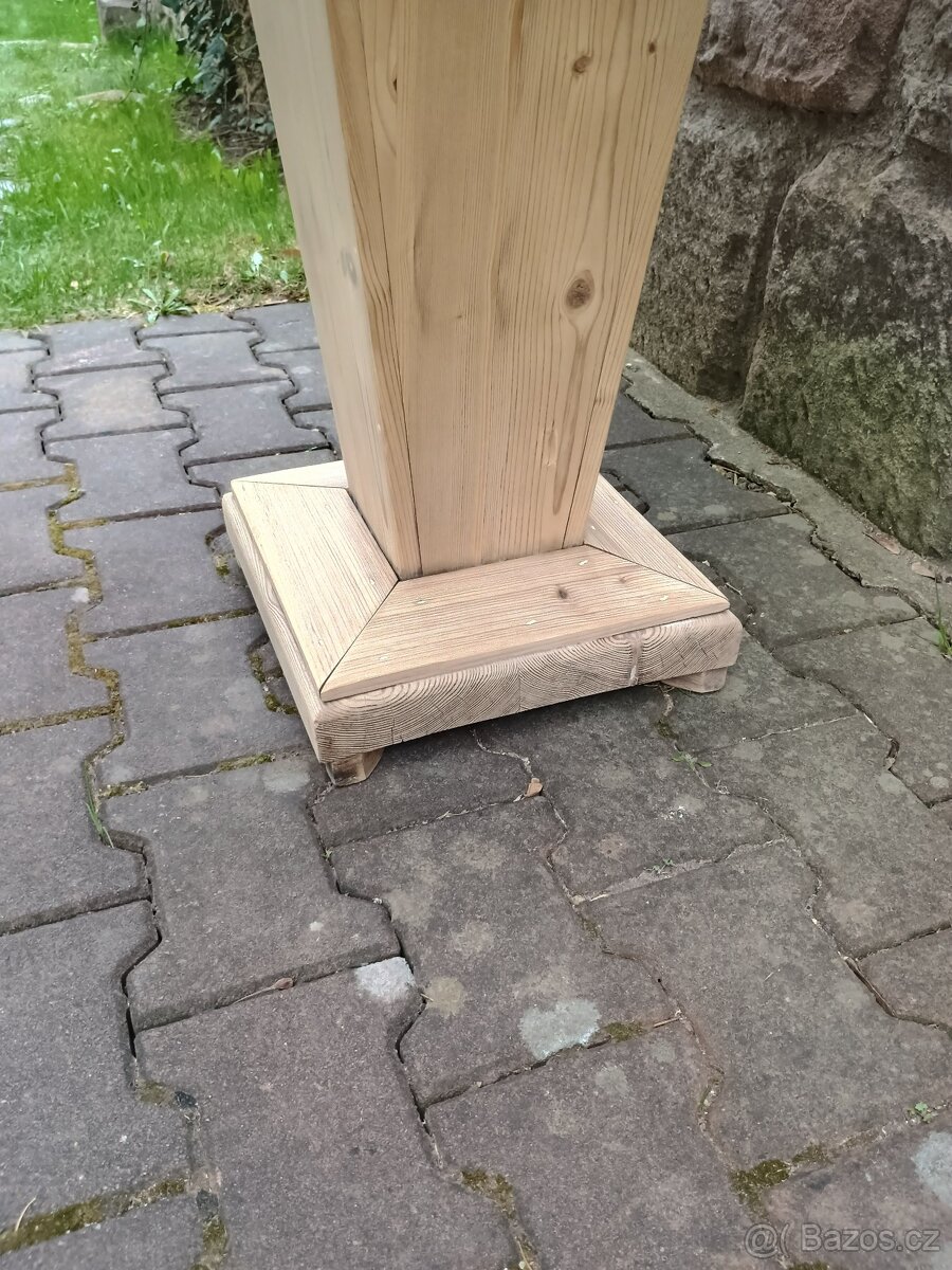 starý smrkový stůl - 5