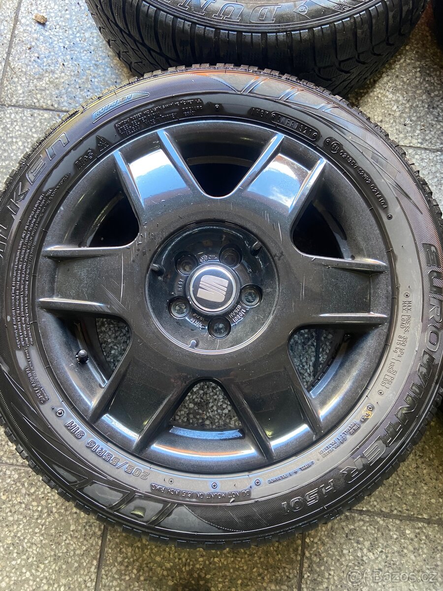 Alu kola 5x100 r16 Volkswagen Black - 5