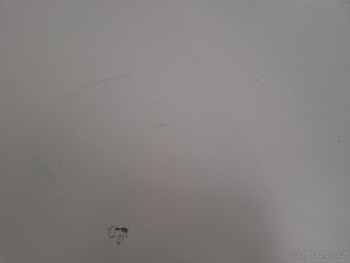 Psací stůl bilý rohový - 5