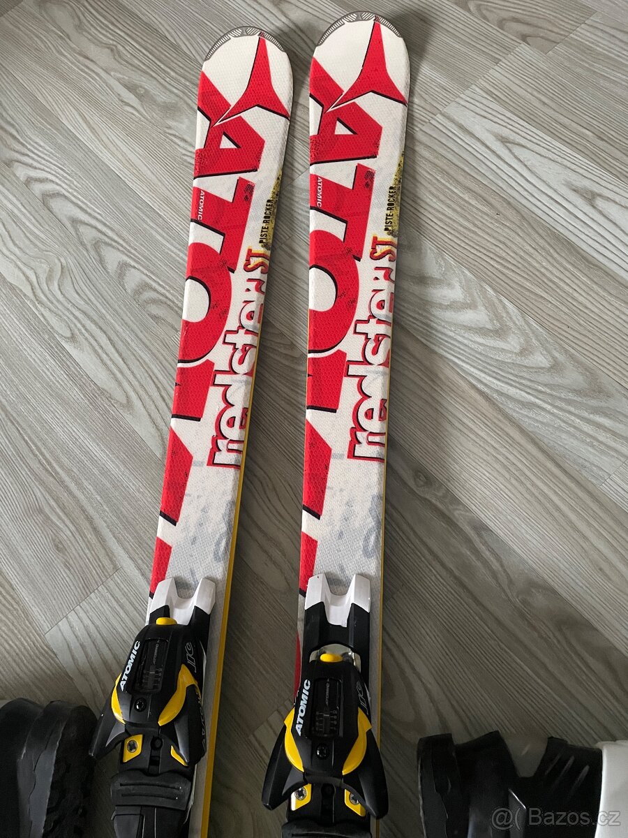 Lyže Atomic Redster ST 170 cm + lyžáky 44-45 - 5