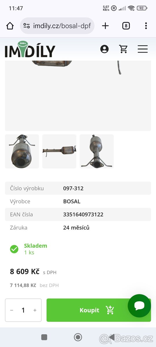 Prodam katalyzator Ford Tourneo, Transit - 5