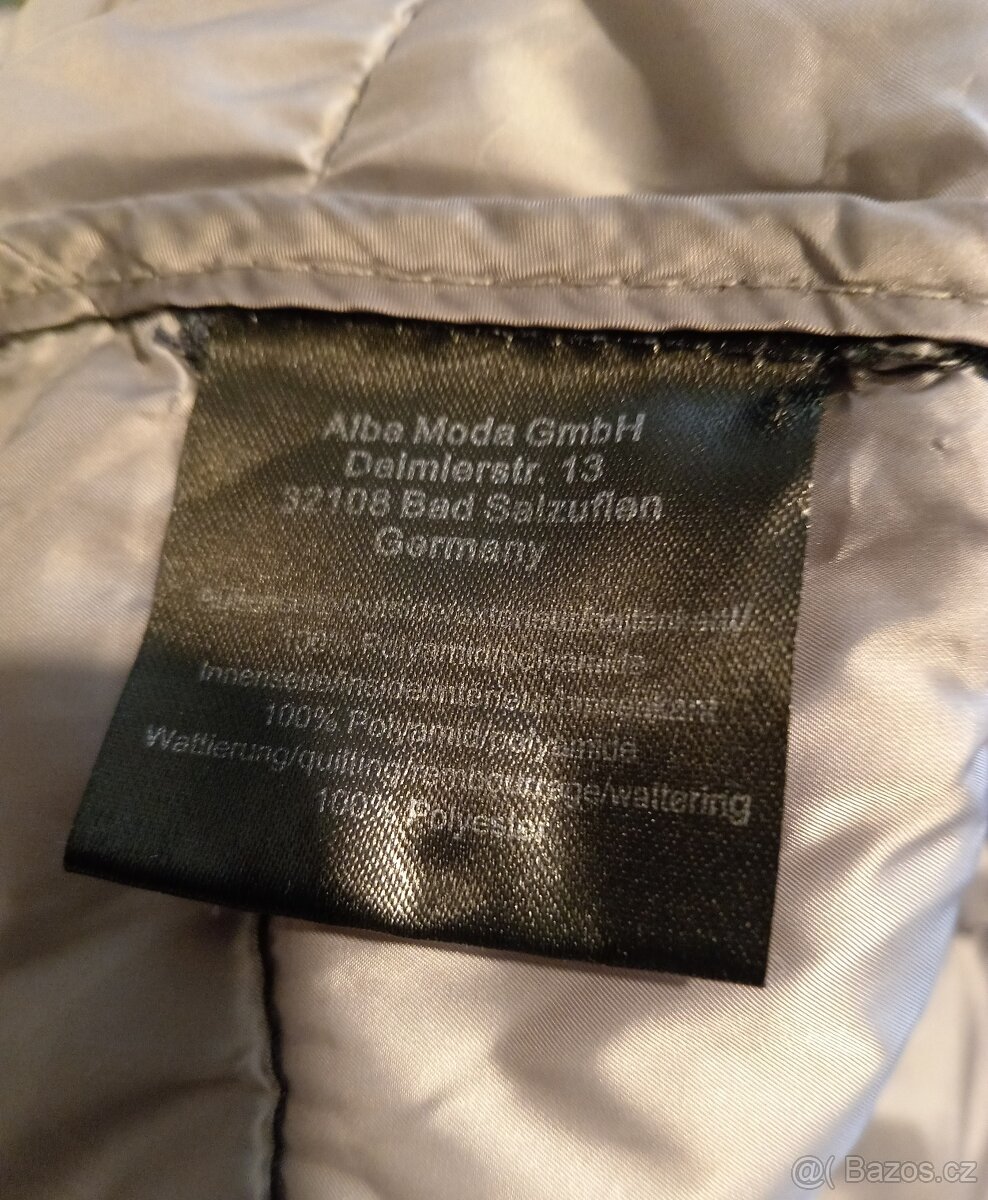 Slabší bunda zn. ALBA MODA vel .XL - 5