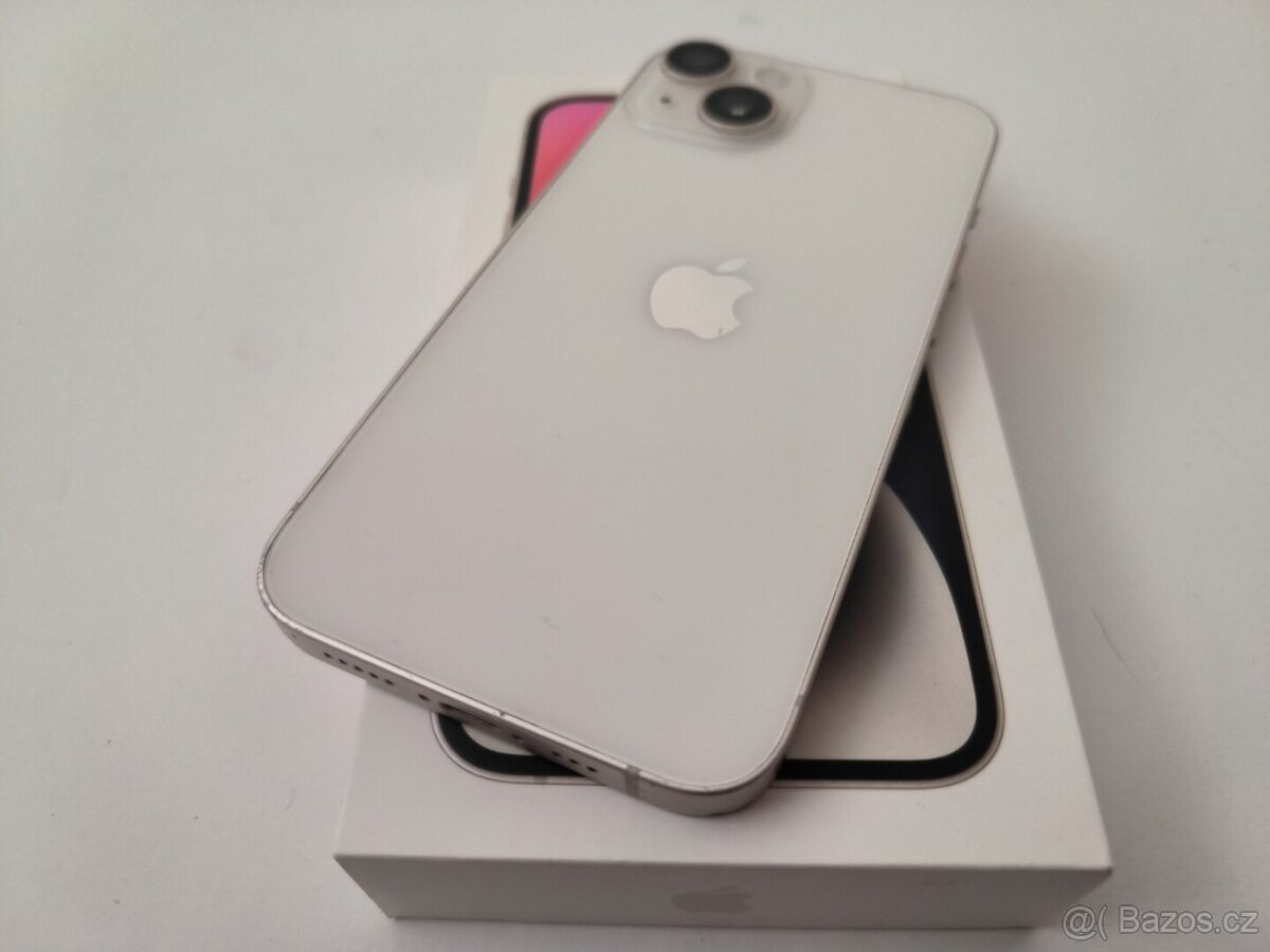 apple iphone 14 128gb Starlight / Batéria 100% - 5