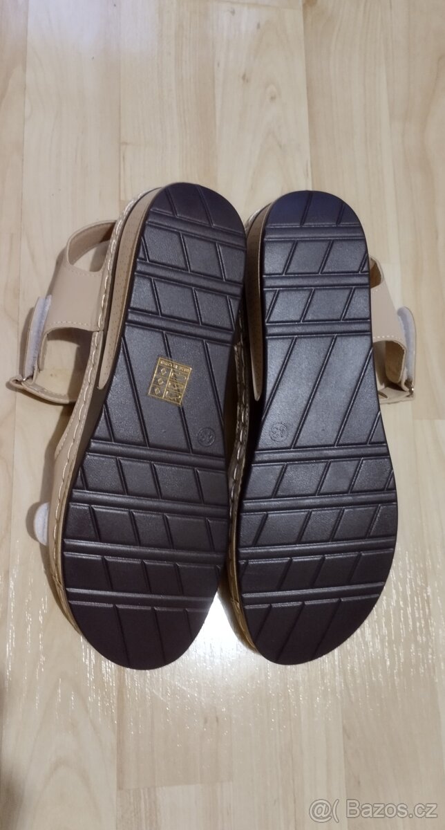 Nové dámské sandály vel.43 - 5