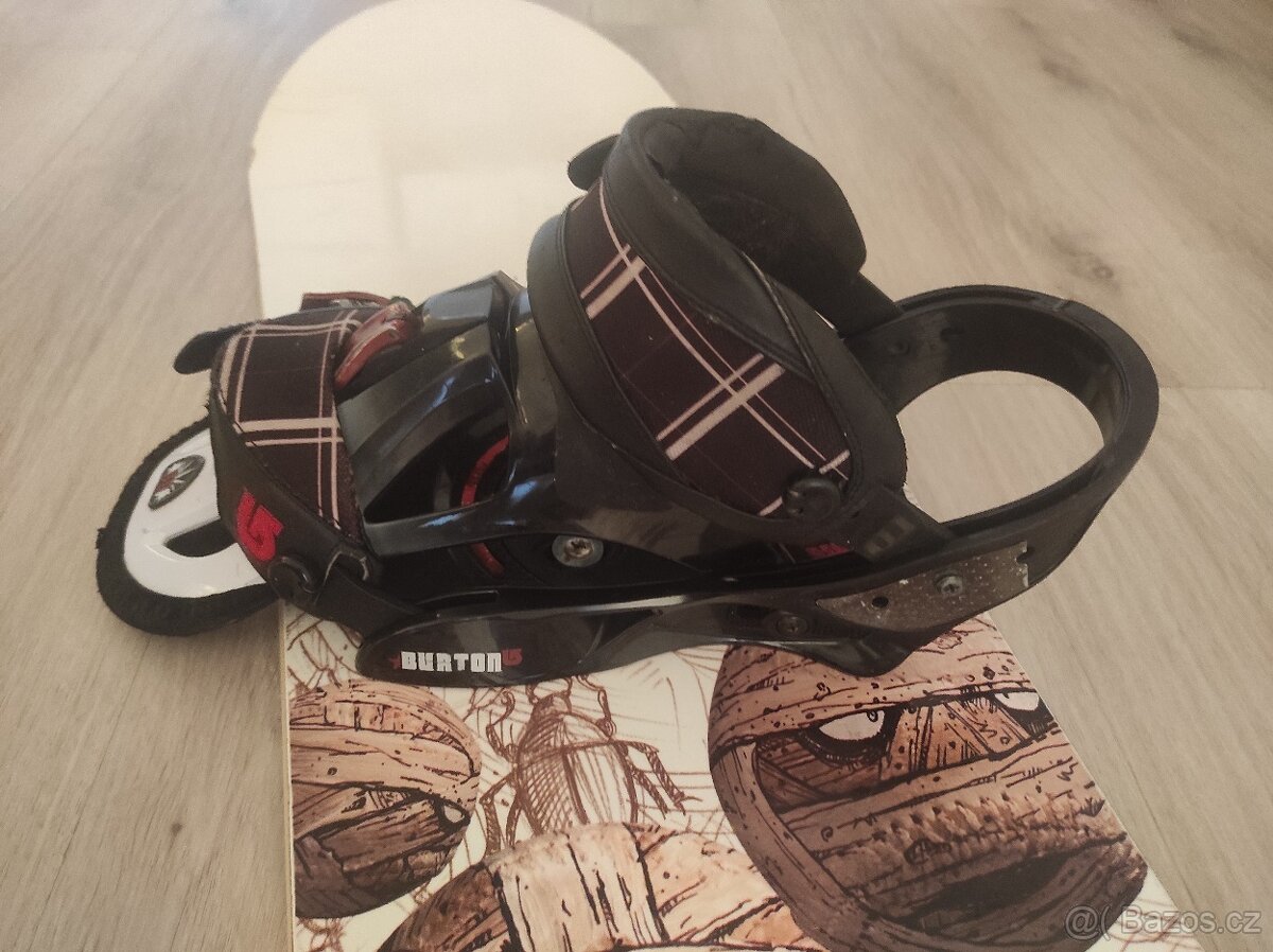 Snowboard set s vázáním a boty Vans - 5