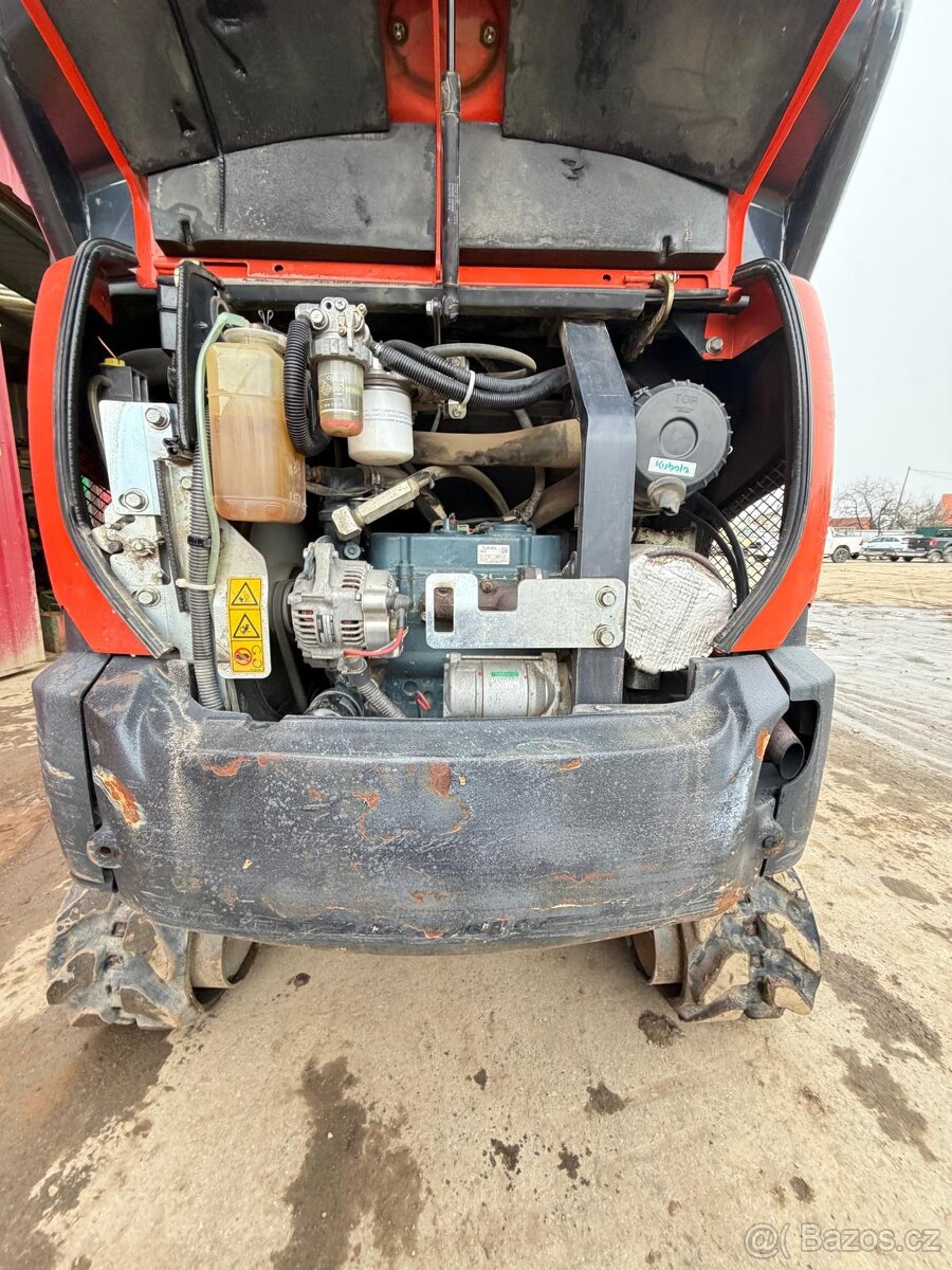 Pásový bagr KUBOTA KX019-4 SF, konečná cena, doprava zdarma - 5