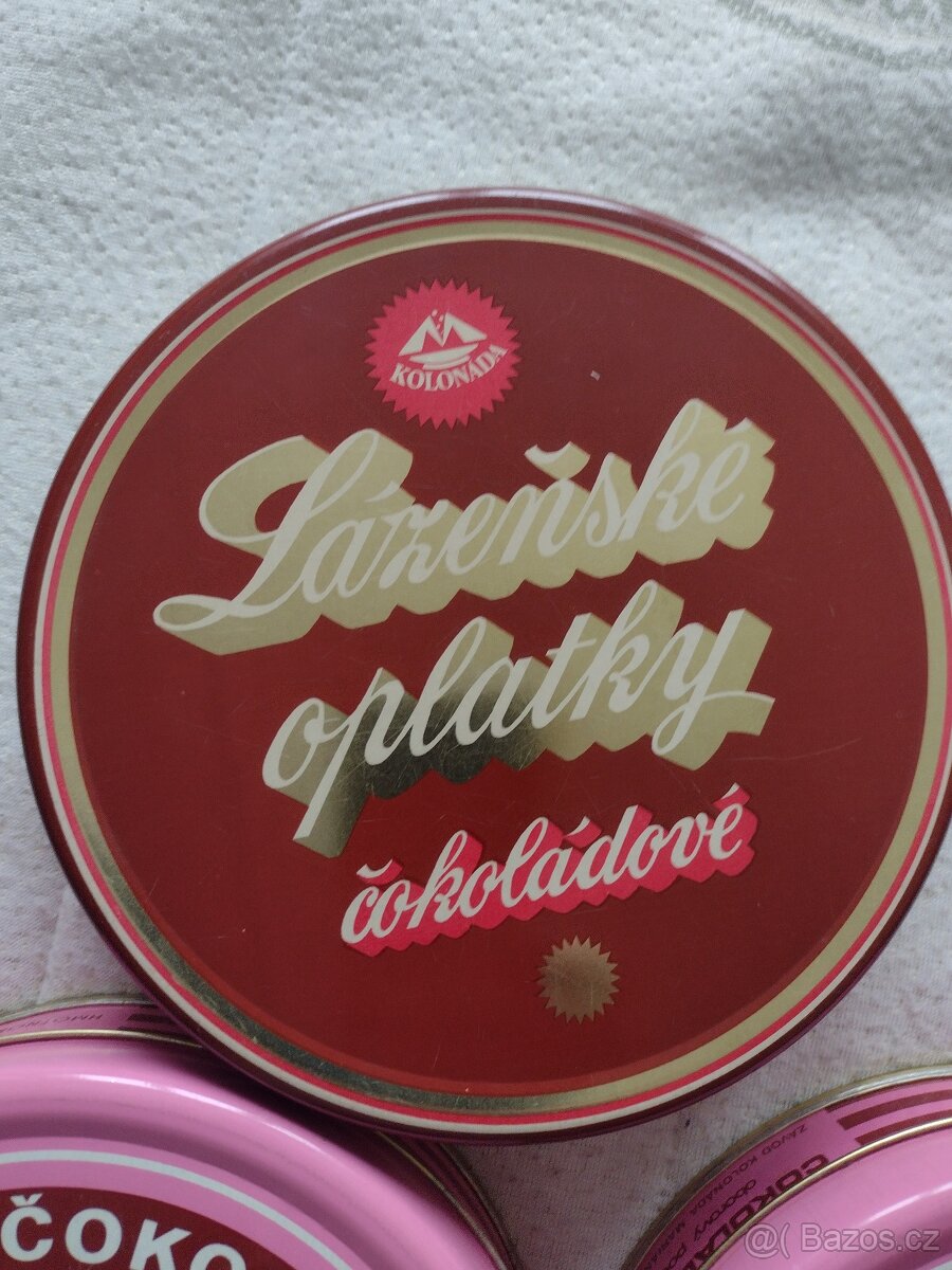 PLECHOVÉ DÓZY OD OPLATEK - 5