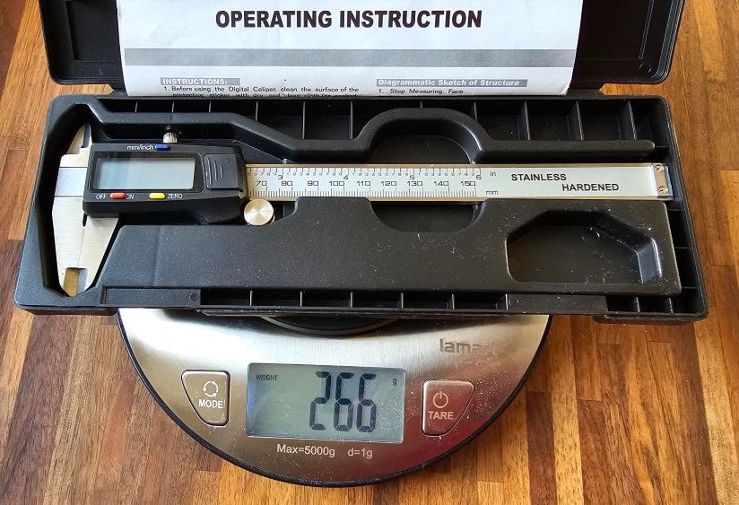 Digitální posuvné měřítko rozsah měření 0-150/0,01mmm - 5