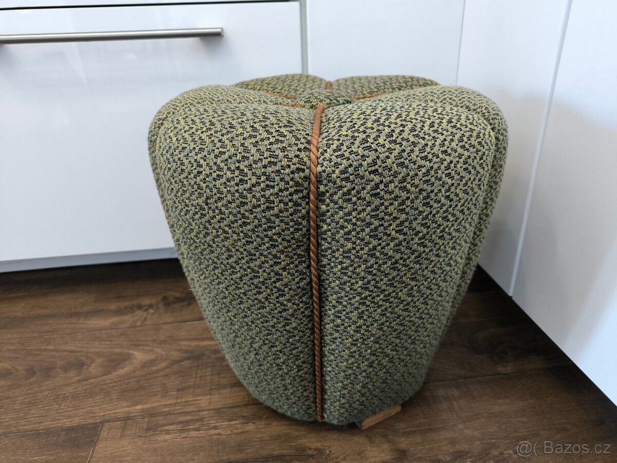 Art Deco taburet "Tulipán" - Jindřich Halabala č.2 - 5