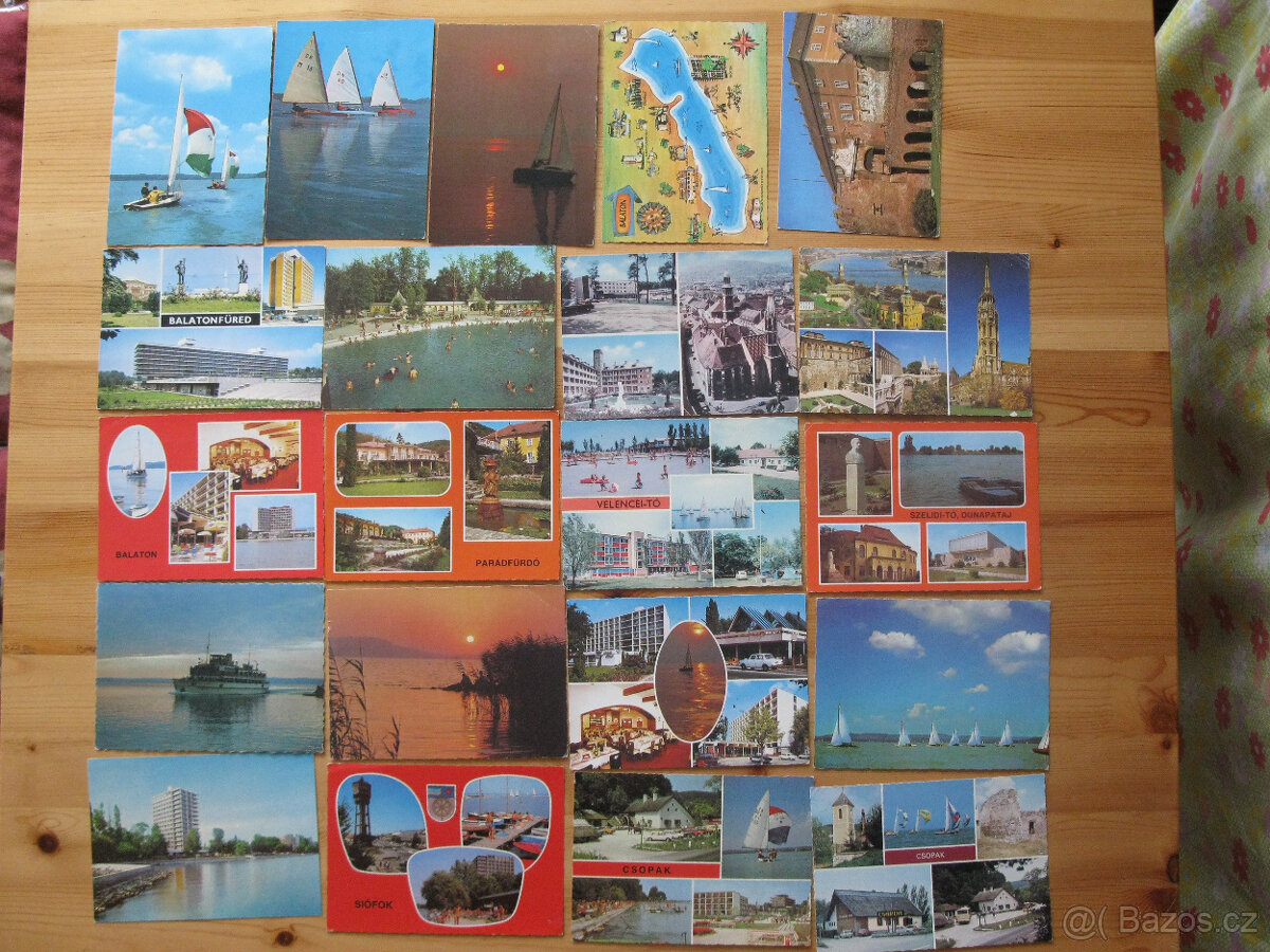 Pohlednice měst a obcí se známkama - 5