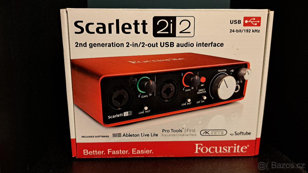 Domácí studio Adam Audio T5V + Focusrite Scarlett 2i2 - 5