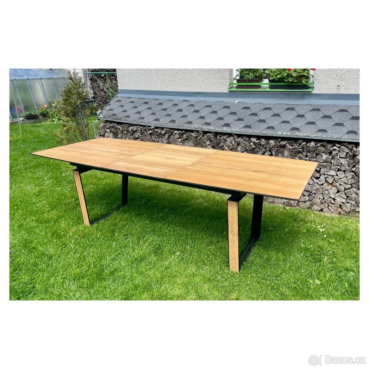 Jídelní rozkládací stůl - Dan 155 cm - 5