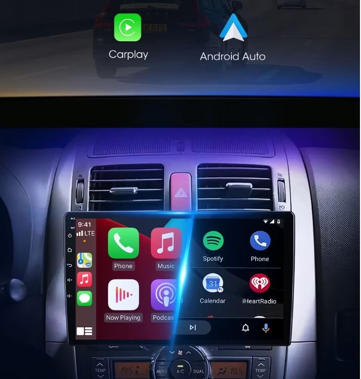 Toyota Auris autorádio Android Carplay - 5