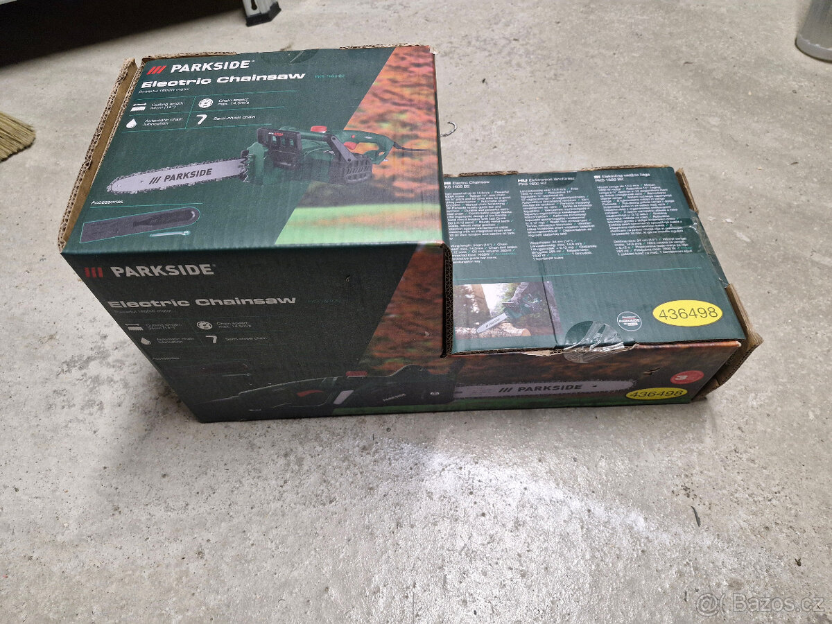 Elektrická řetězová pila PEKS 1600 PARKSIDE -Nová - 5