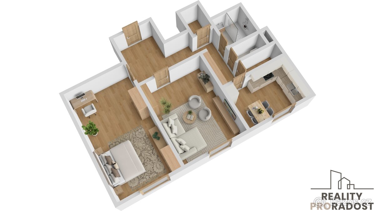 Prodej bytu 2+1 v osobním vlastnictví v Ostravě- Porubě - 5