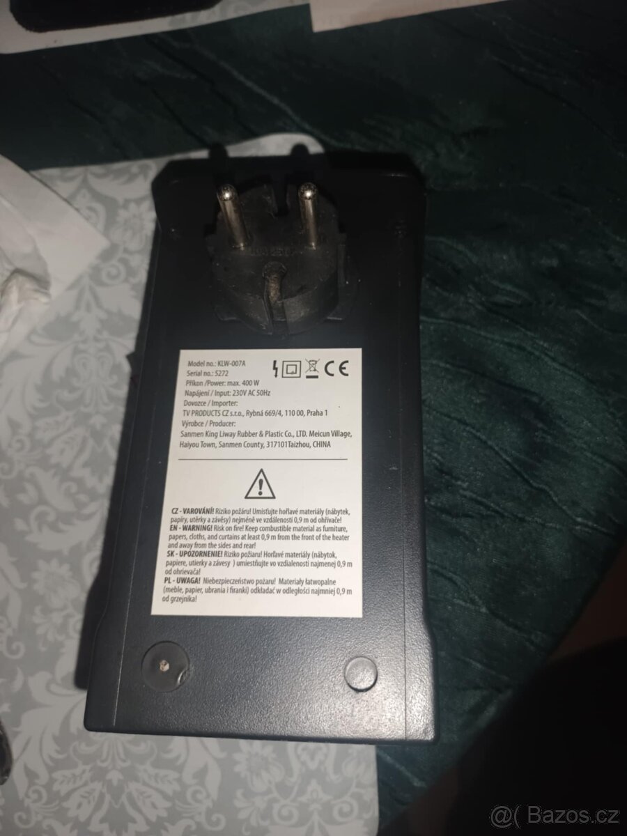 Teplovzdušný ventilátor homelife - 5