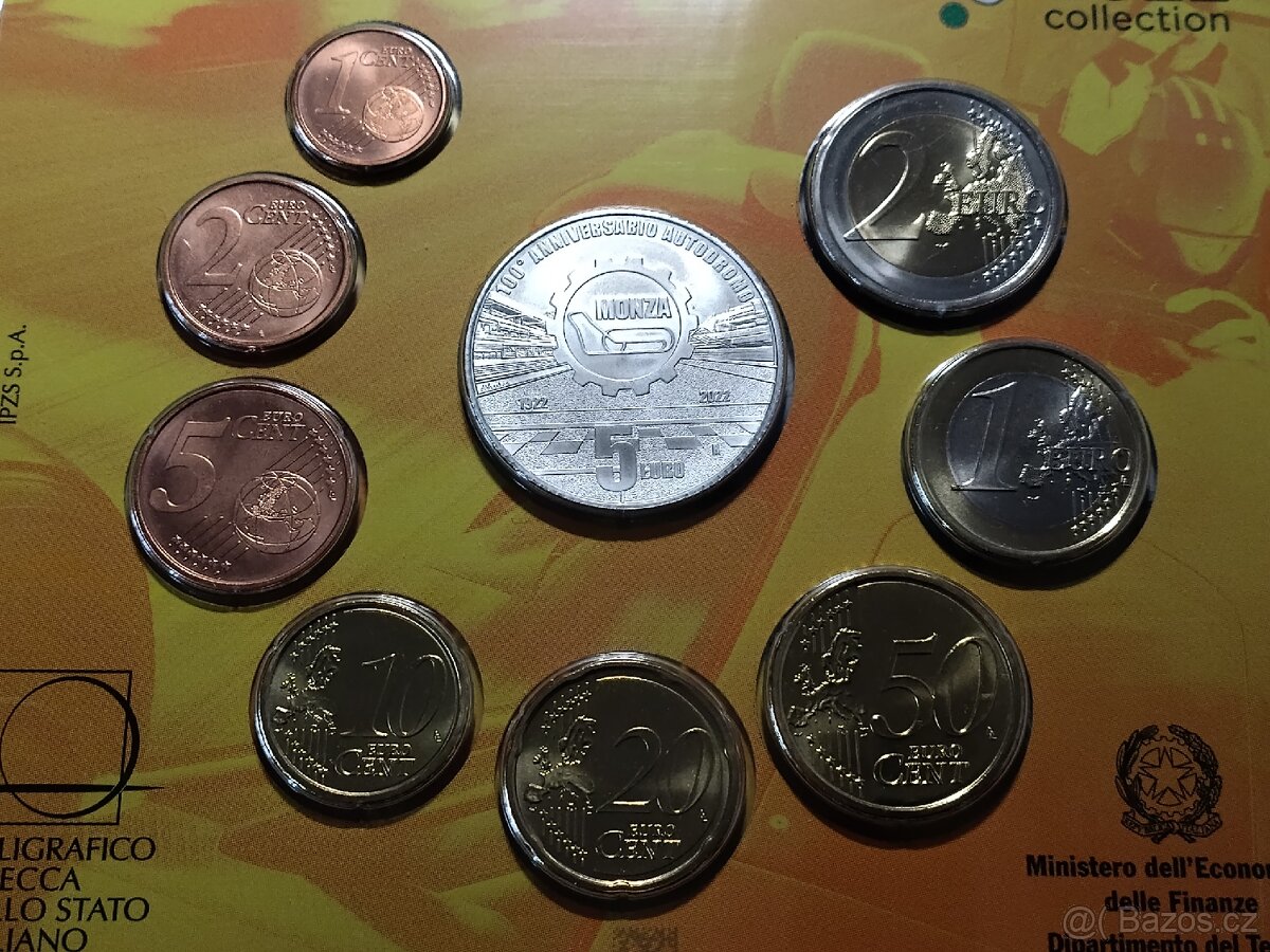 Sada oběžných mincí Itálie - 5