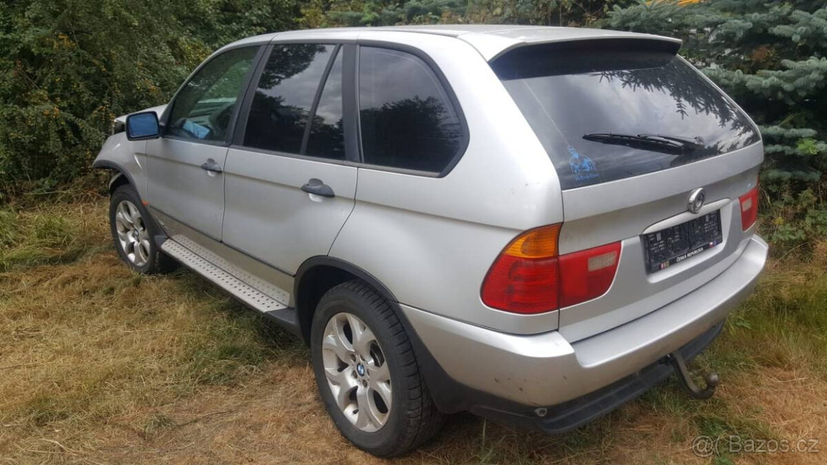 BMW x5 e53 4.4i M62 kompletní na náhradní díly NAVI - 5
