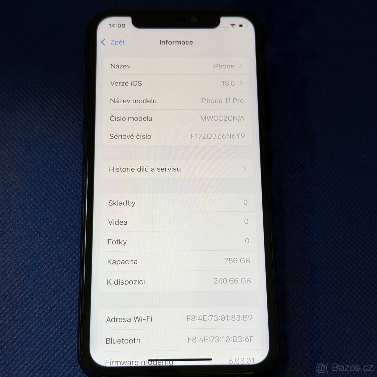 iPhone 11 Pro 256GB Midnight Green, pěkný stav - 5