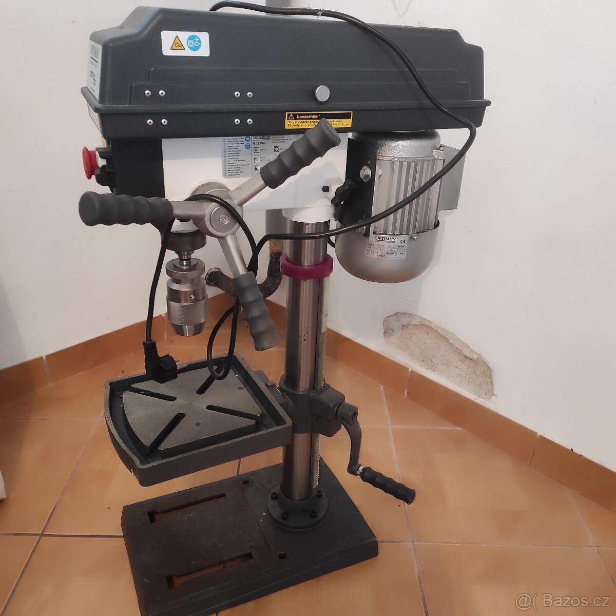 NOVÁ Stolní vrtačka Optimum maschinen OPTIdrill B 17PRO - 5