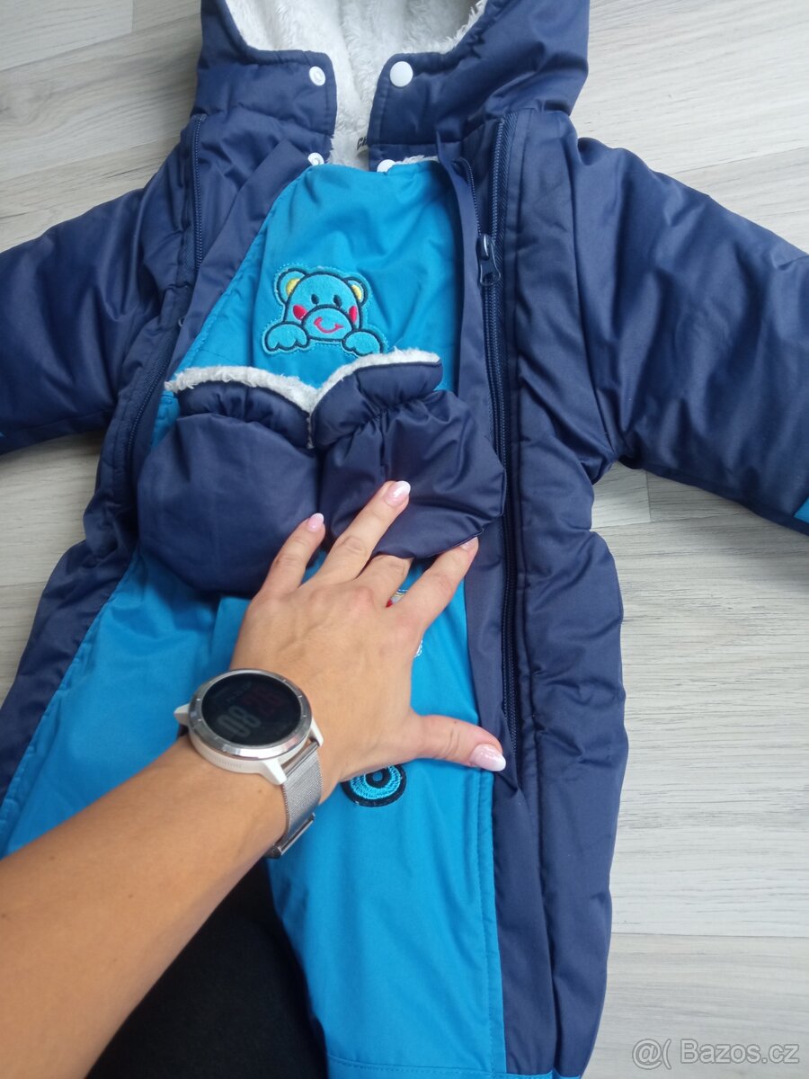 Zimní kombinéza s rukavicemi - 5