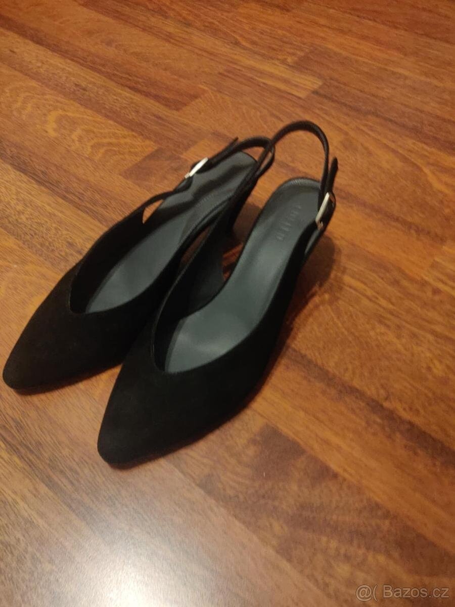 Dámské lodičky Edited – černé, elegantní - 5