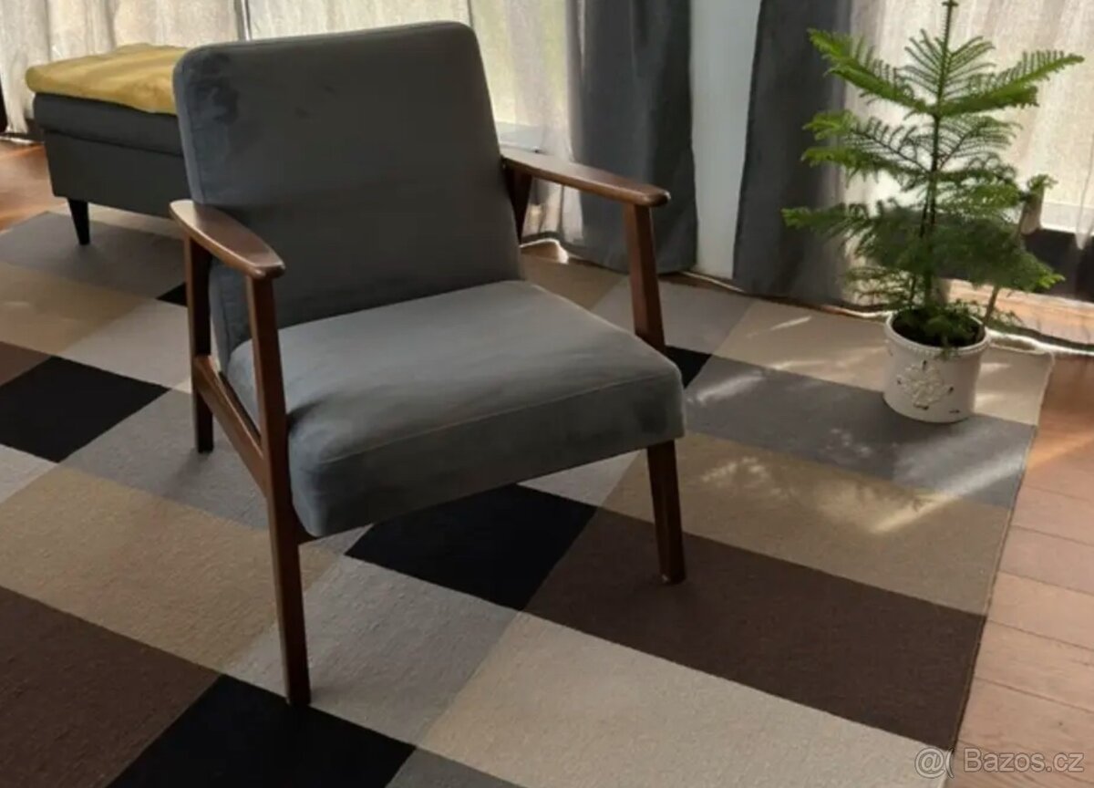 Nabízím stylové a pohodlné křeslo Kilanda - 5