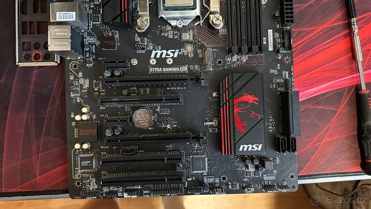 MSI Z170A GAMING M3 + i5-6600K (4C/4T) - 5