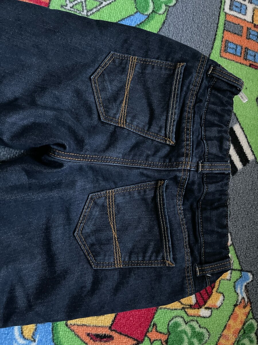 Chlapecke zateplene/ podsite kalhoty 116 - 5