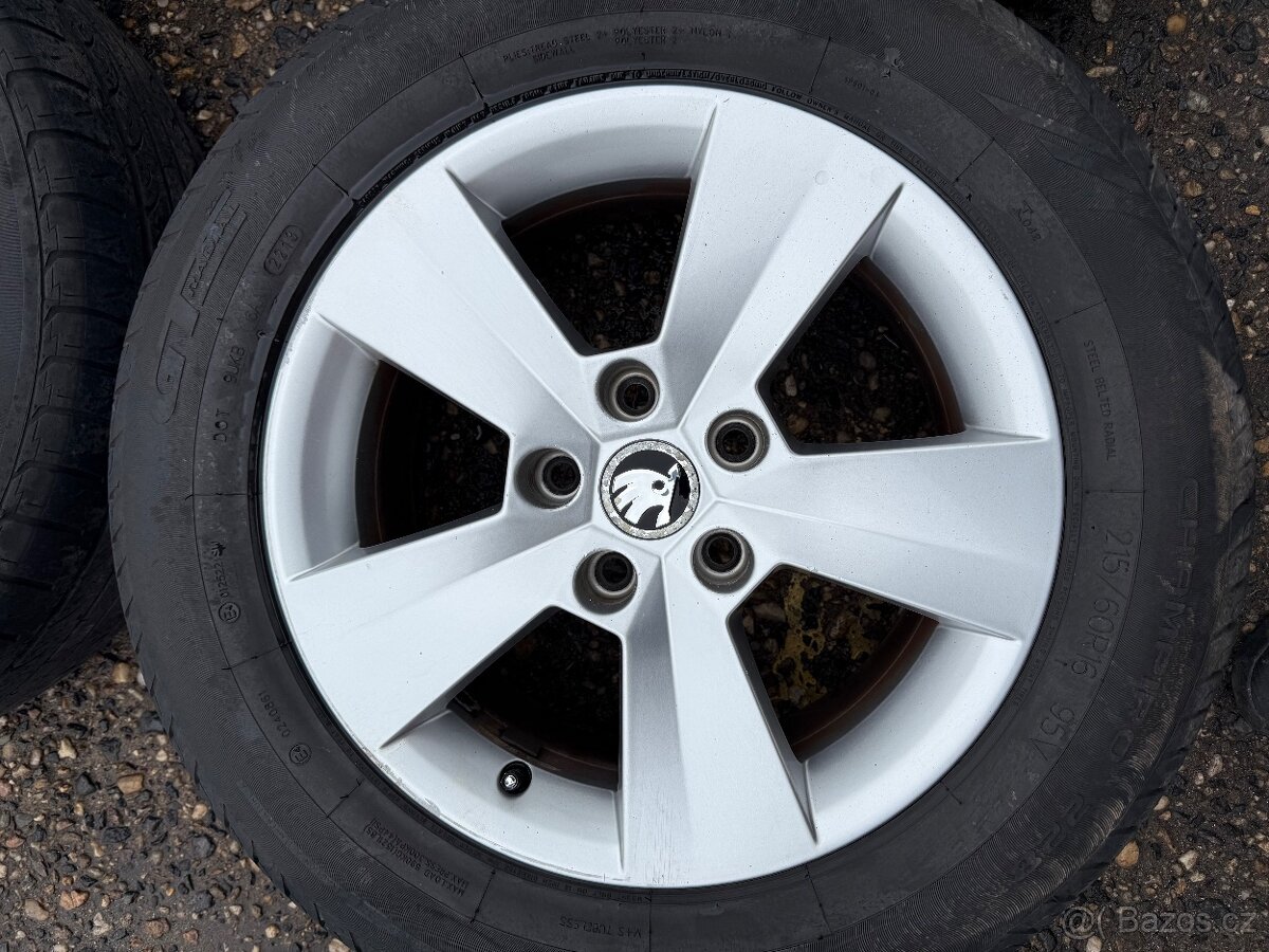 Alu kola Skoda Superb 3 R16 - 5