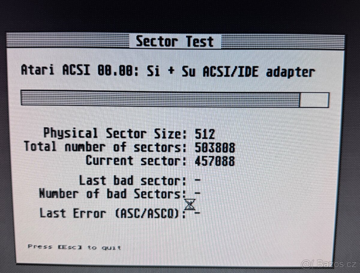Externí ATARI ST AHDI disk (Si+Su ACSI/IDE adapter) - 5