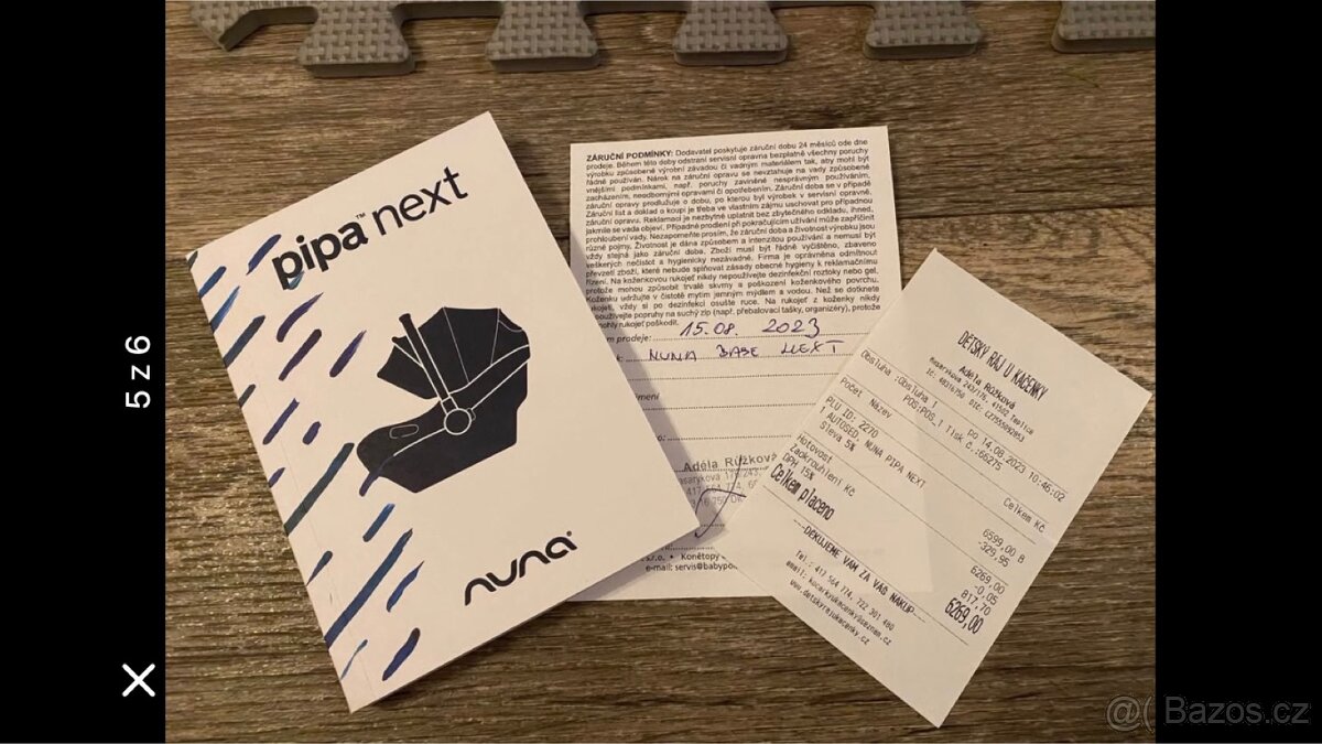 Autosedačka Nuna pipa next - 5