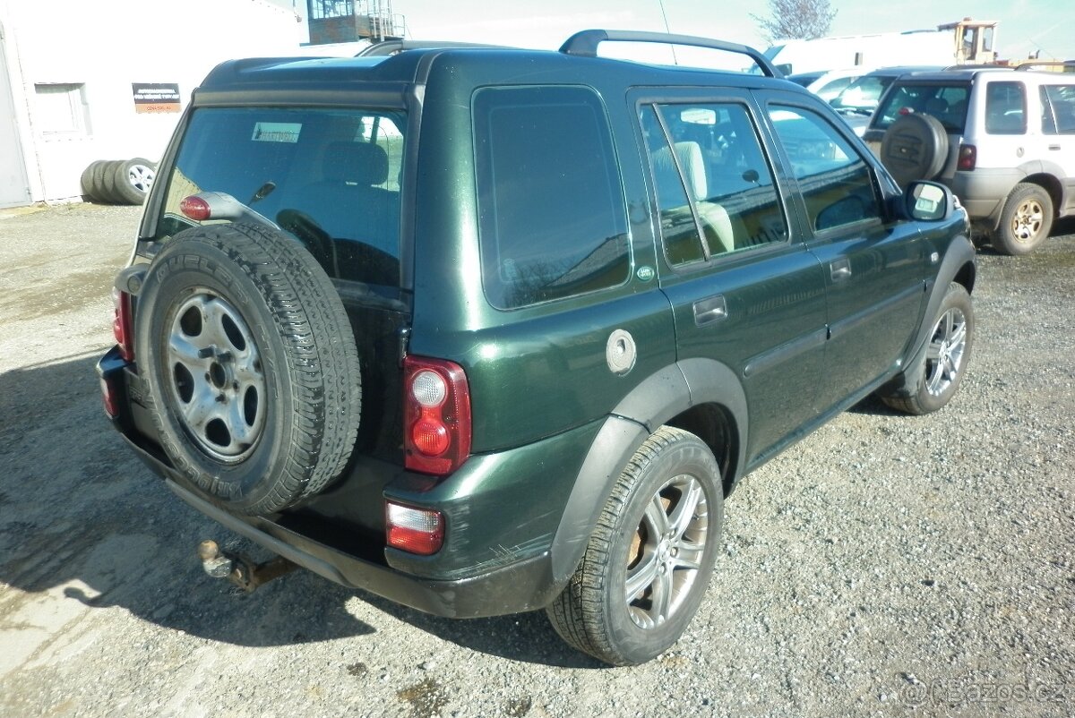 Land Rover Freelander 1 - 2.0 TD 82kw náhradní díly