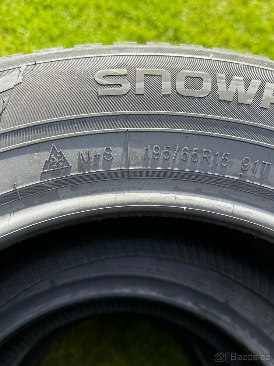 4x nové zimní Nokian Snowproof 1 195/65 R15 91T - 5