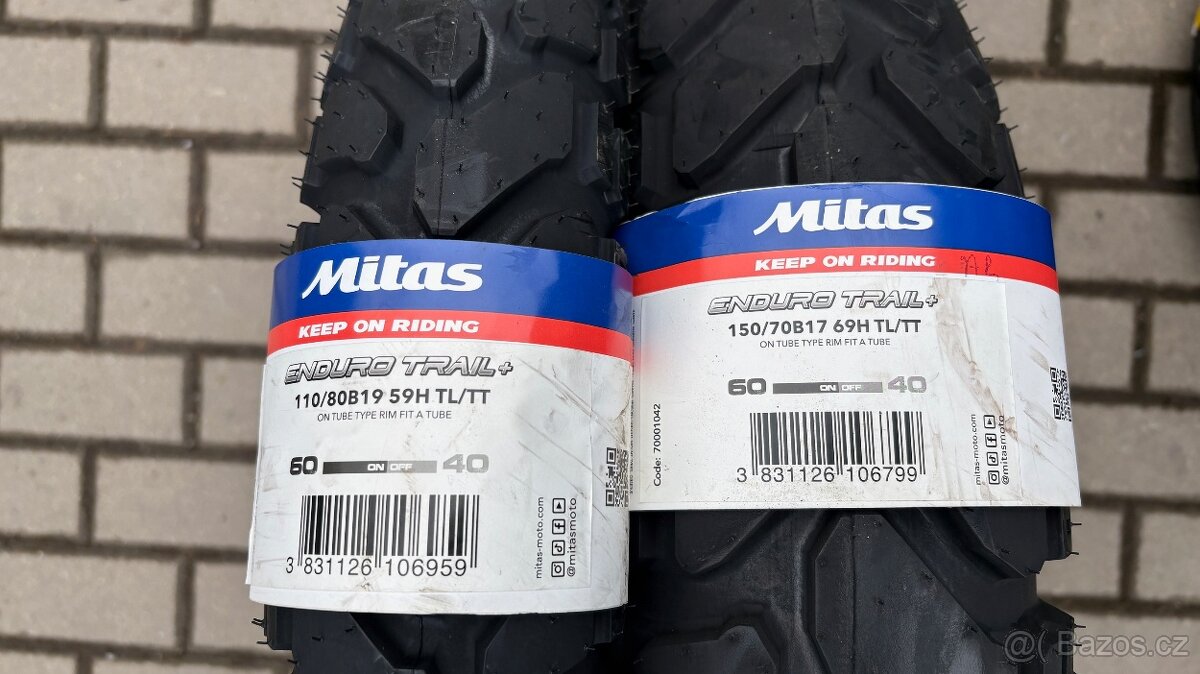 pneu Dunlop Raid Trailmax 90/90r21 a 150/70r18 - 5