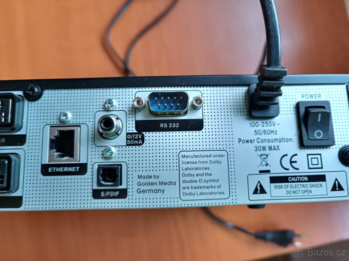 Satelitní přijímač Golden Media Uni-Box 9080 CRCI PVR Combo - 5