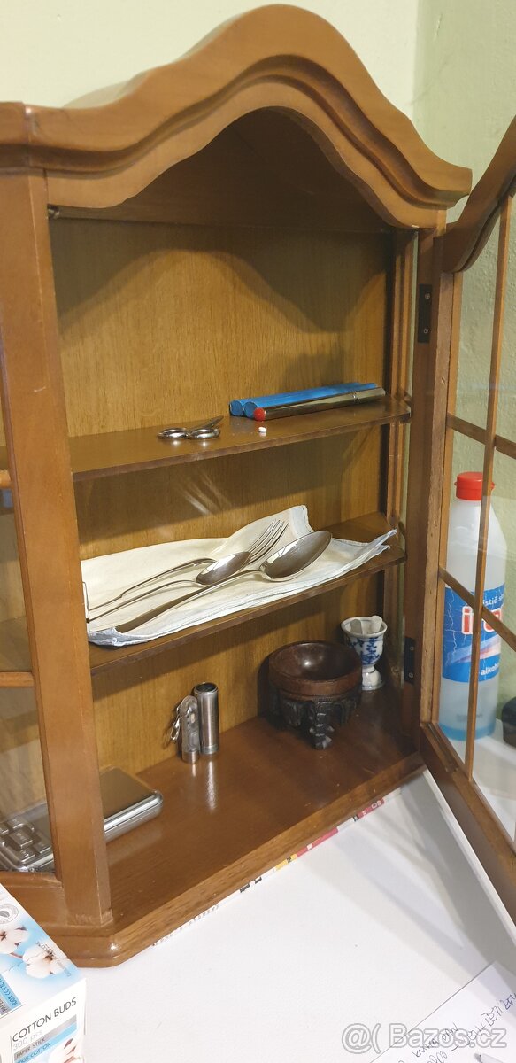 Skleník - skleněná skříňka, retro - 5