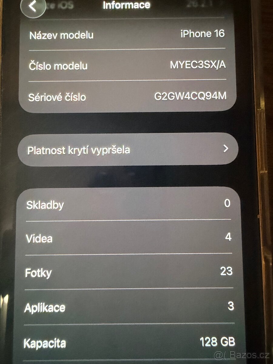 iPhone 16, 128gb, modrý, jako nový - 5