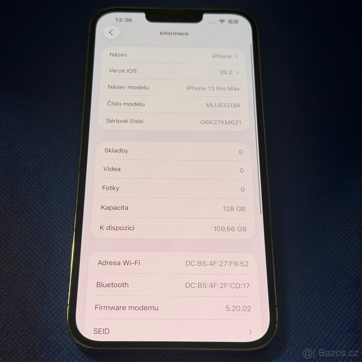 iPhone 13 Pro Max 128GB graphite,1 rok záruka - 5