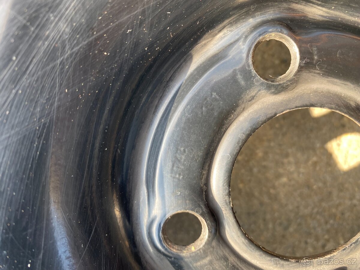 14" sada plechových disků Renault - 5