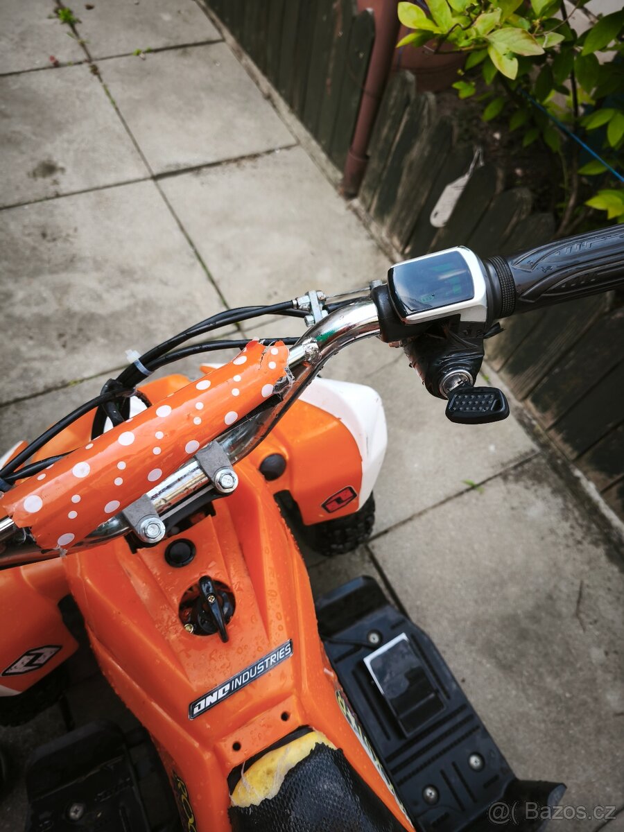 P: dětská elektrická čtyřkolka nitro 800w