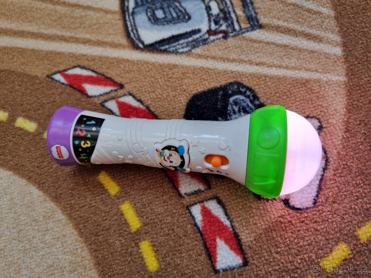 Interaktivní mikrofon Fisher Price - 5