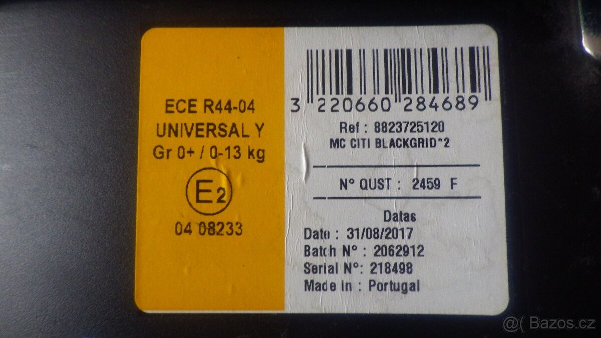 Dětská autosedačka Maxi-Cosi vajíčko - 5