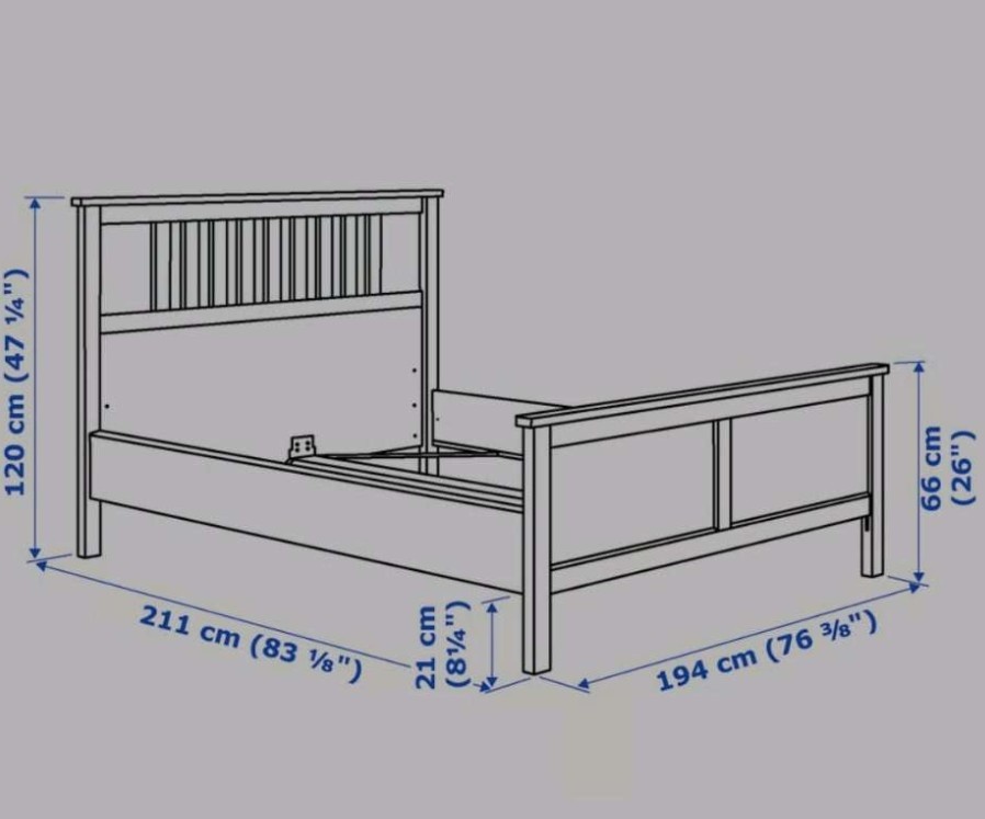 Postel IKEA HEMNES 180x200 - 5