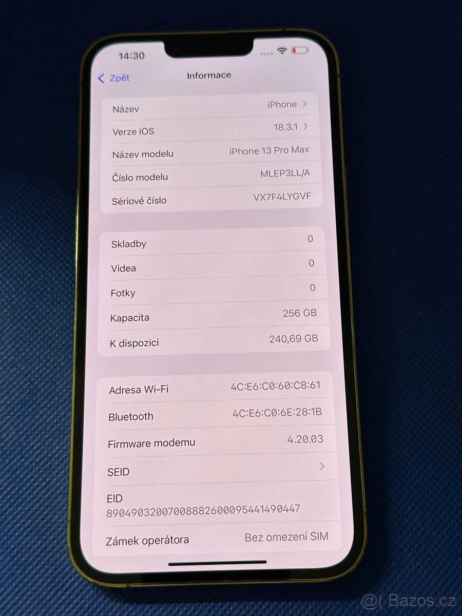 iPhone 13 Pro Max 256GB Gold 1, rok záruka - 5