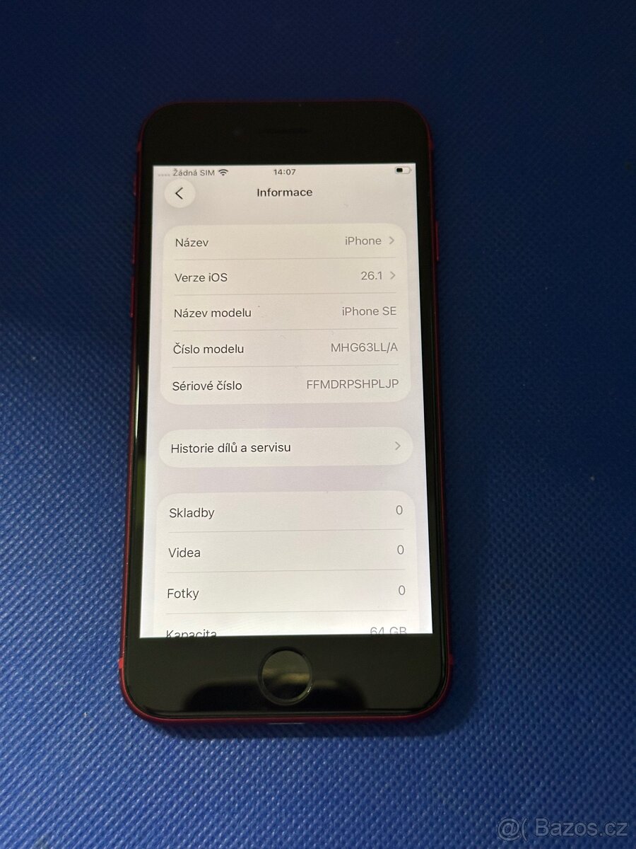 iPhone SE2020 64GB Red, 1 rok záruka - 5