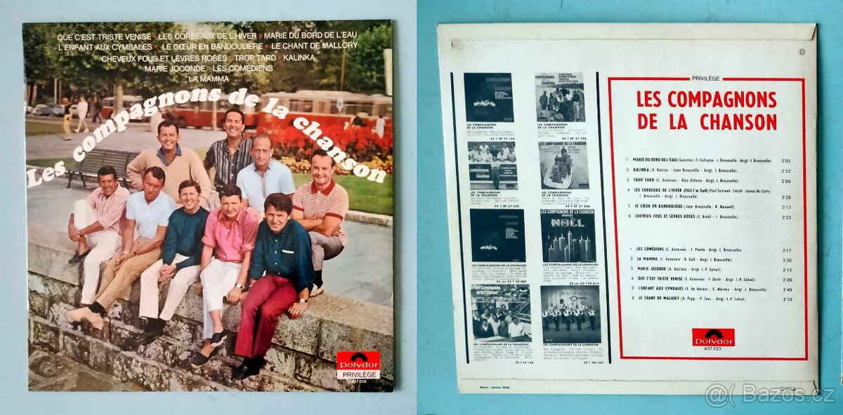 LP desky Francie, 9ks - 5