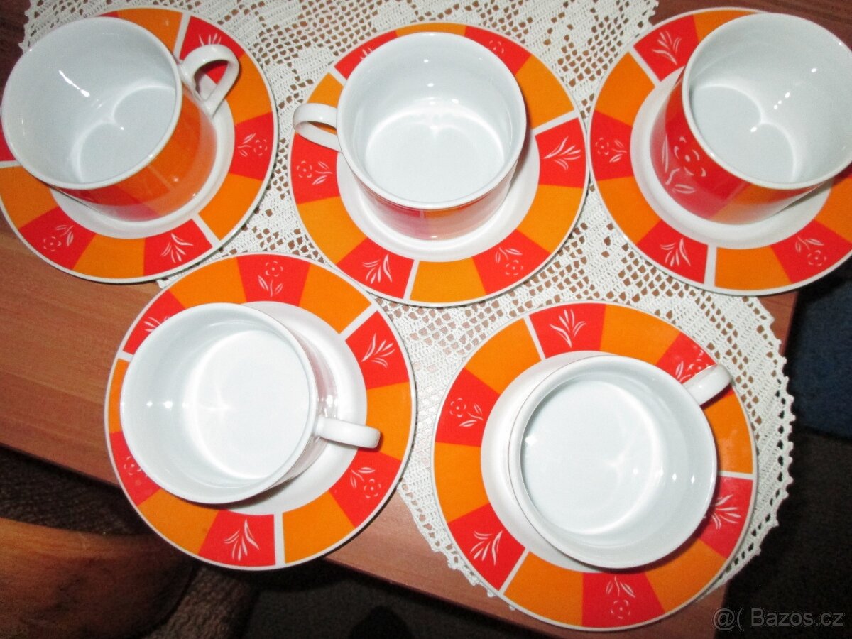 hrníčky, hrnky, talířky - 5
